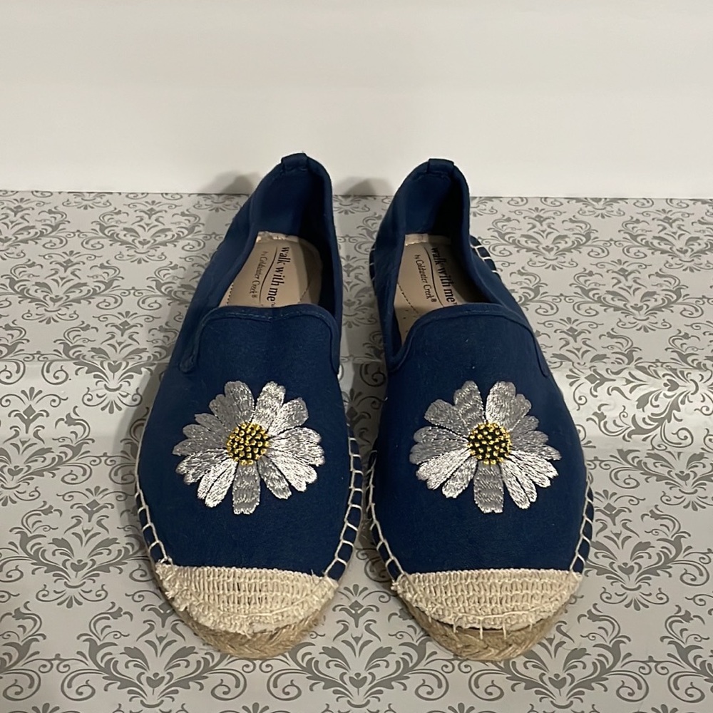 Walk with me, by Coldwater Creek. Espadrille Flats.